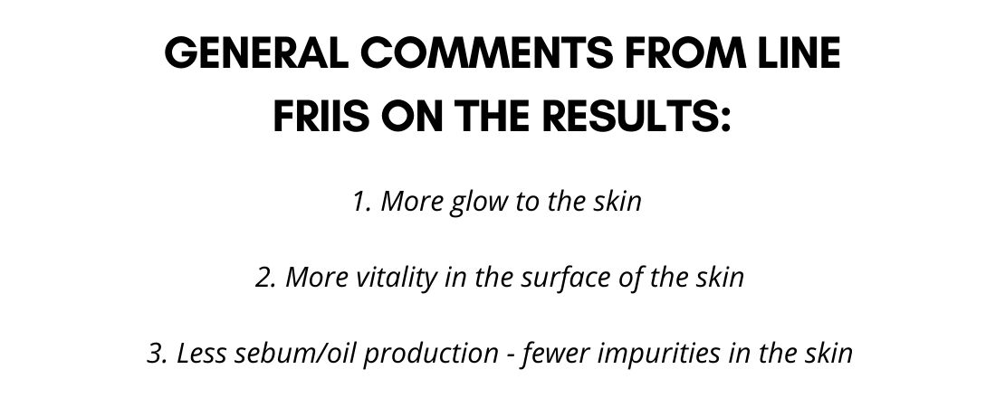 General comments from Line Friis